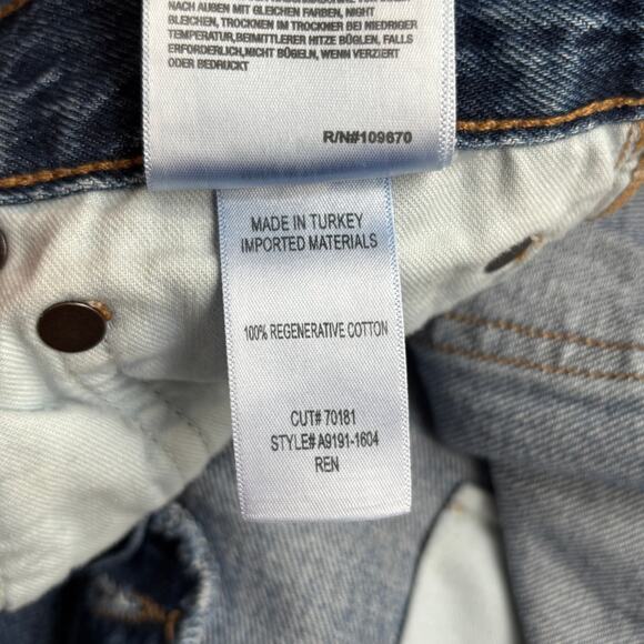 Agolde Ren High Rise Jean in Control Size 28 - Picture 9 of 12